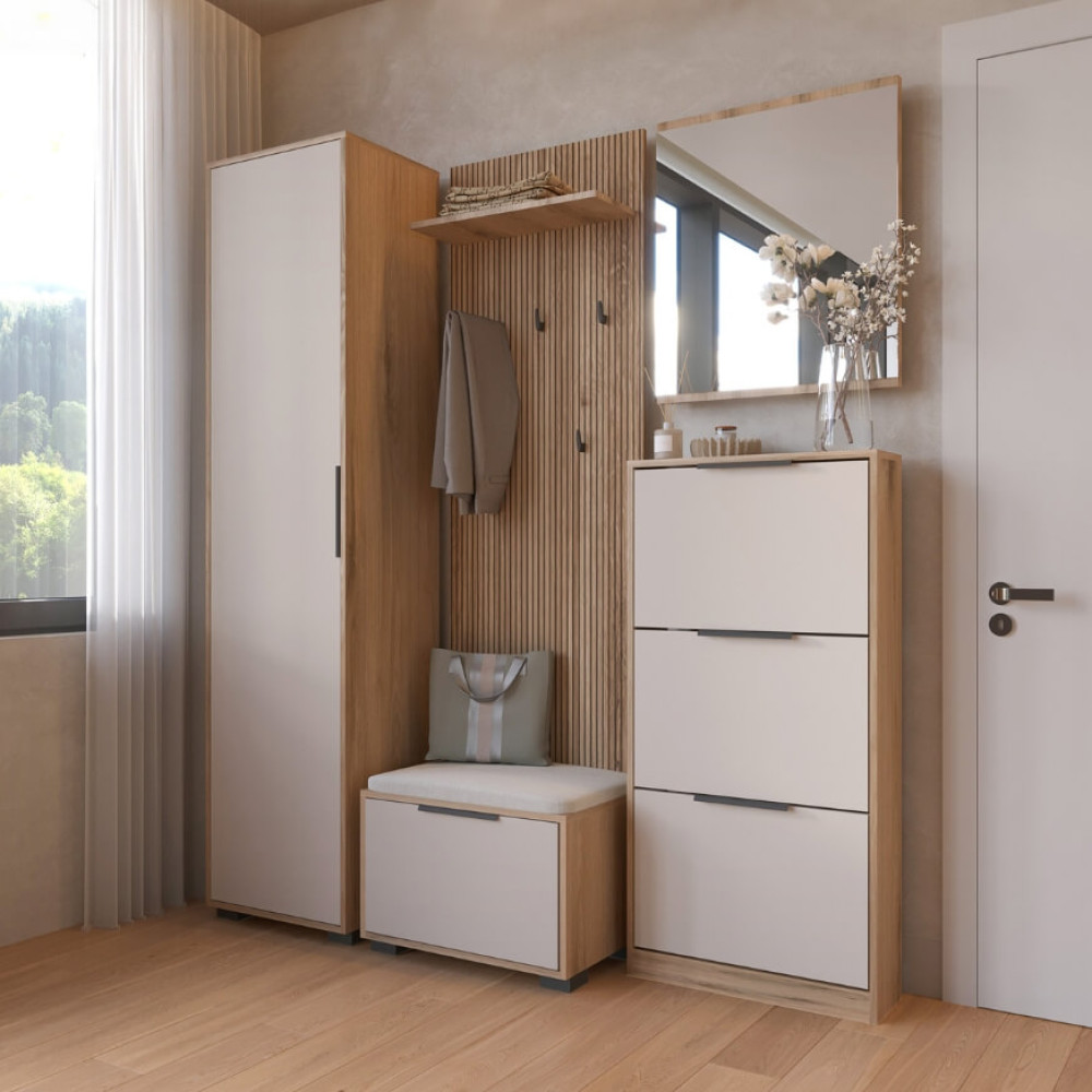 SlimReflect Trio Shoe Cabinet